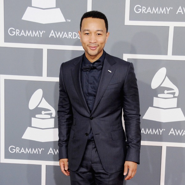 John Legend from 2013 Grammys Arrivals E! News